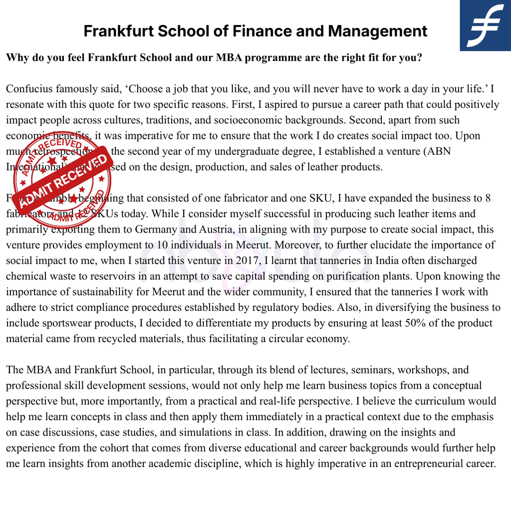 Admissions Essay Development & Consulting