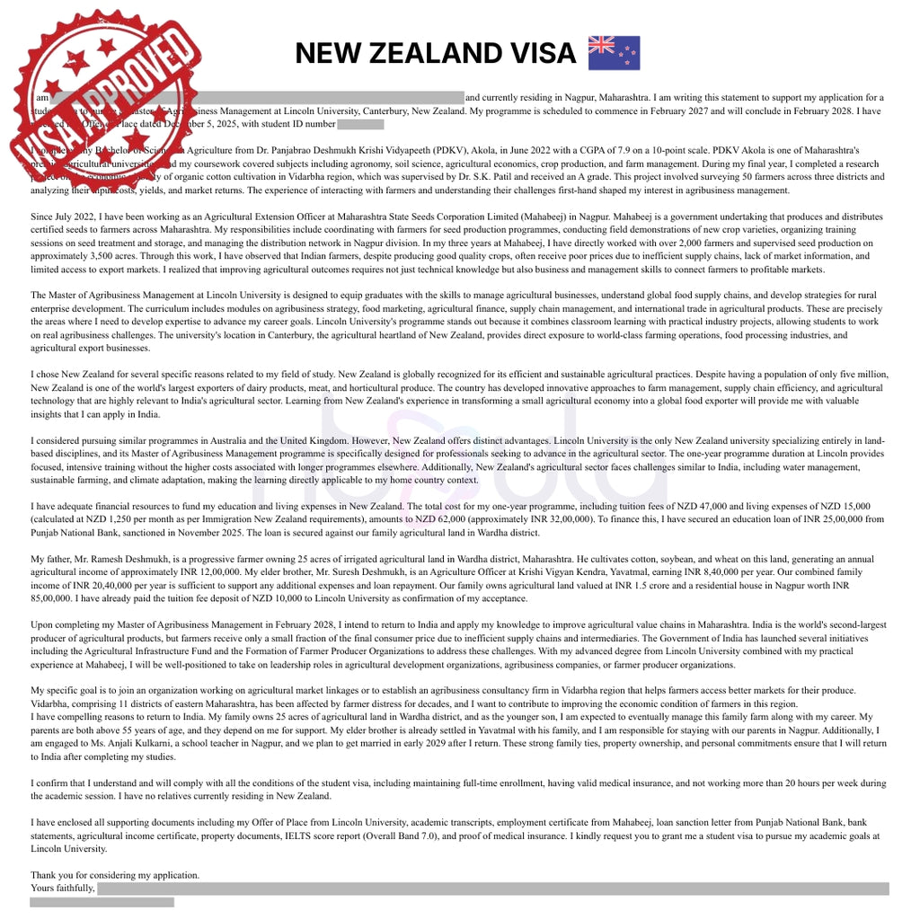 Statement of Purpose (SOP) Development & Consulting