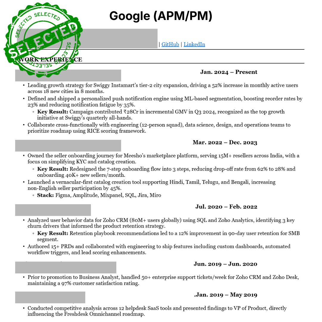 Resume Writing (Job/Professional)